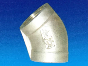 不鏽鋼接頭、鋼管接頭 Elbow 45°